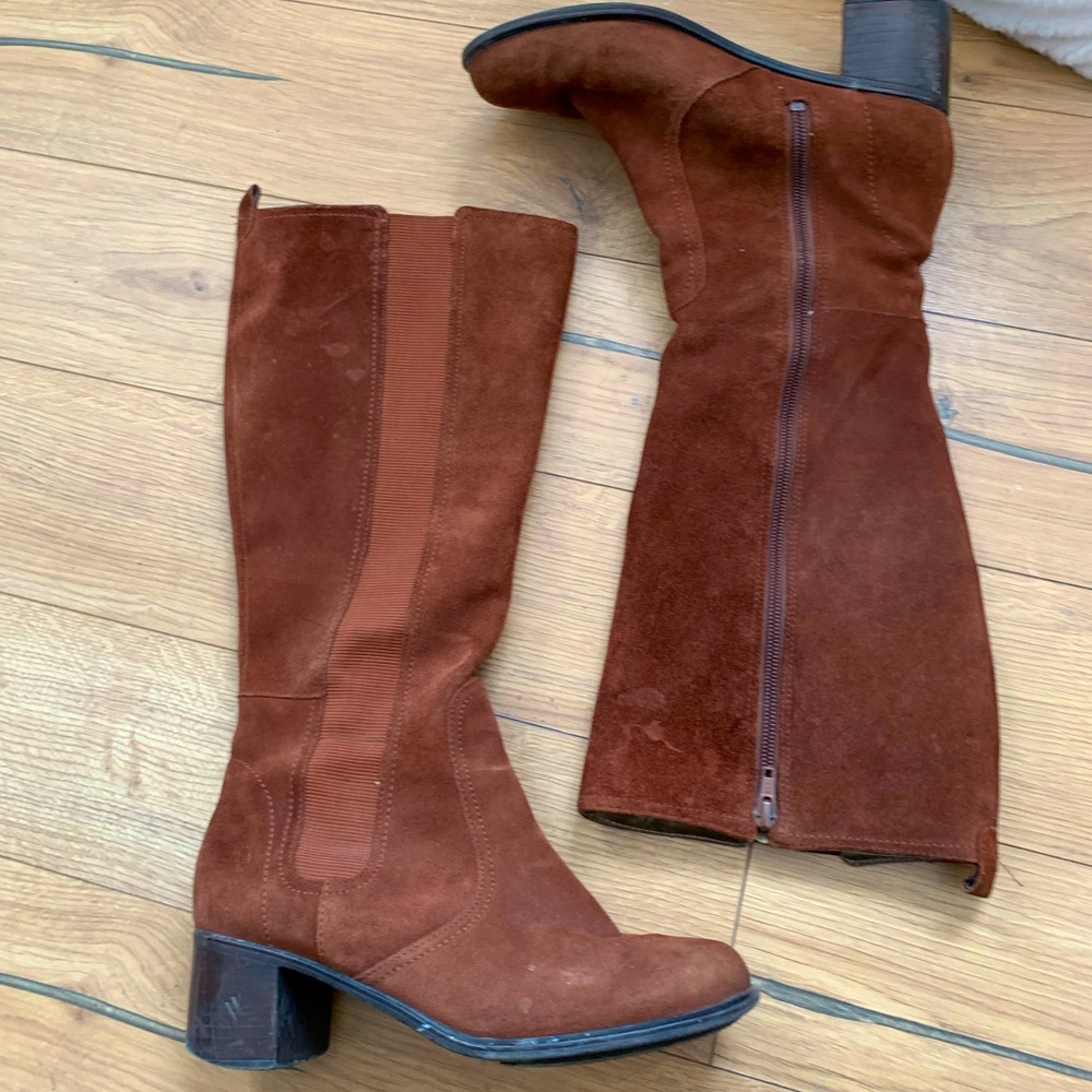 Hush Puppies Suede Winter Boots
